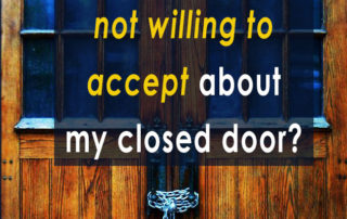 Closed Doors