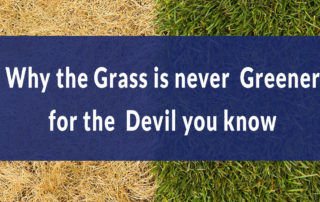 The Grass is never greener